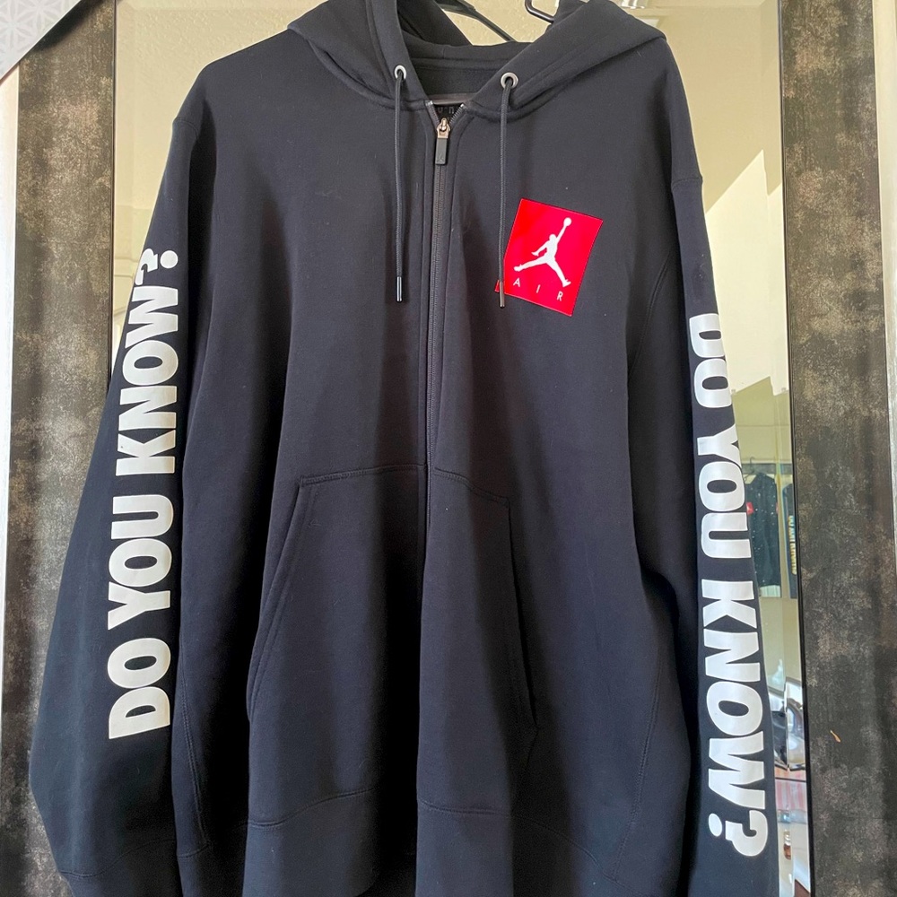 Jordan Zip-Up Fleece Hoodie